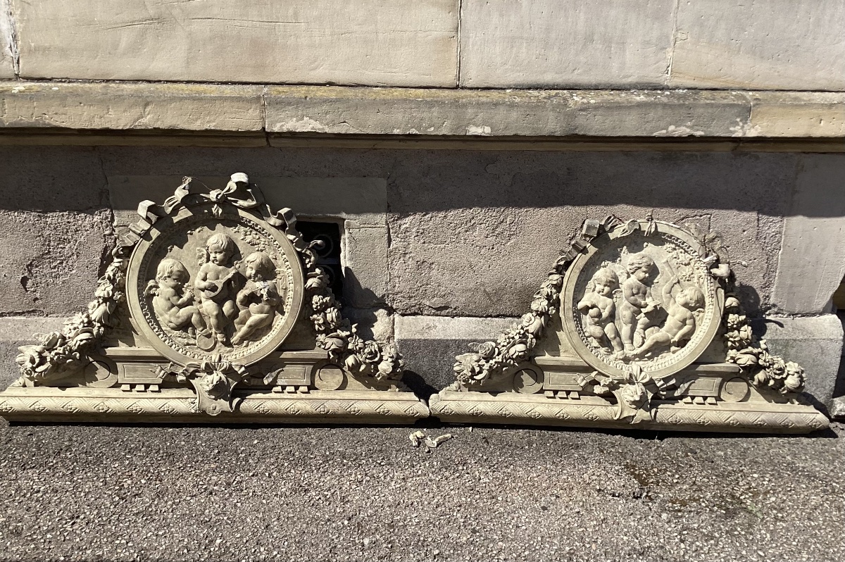 Pair Of Louis XVI Pediments 
