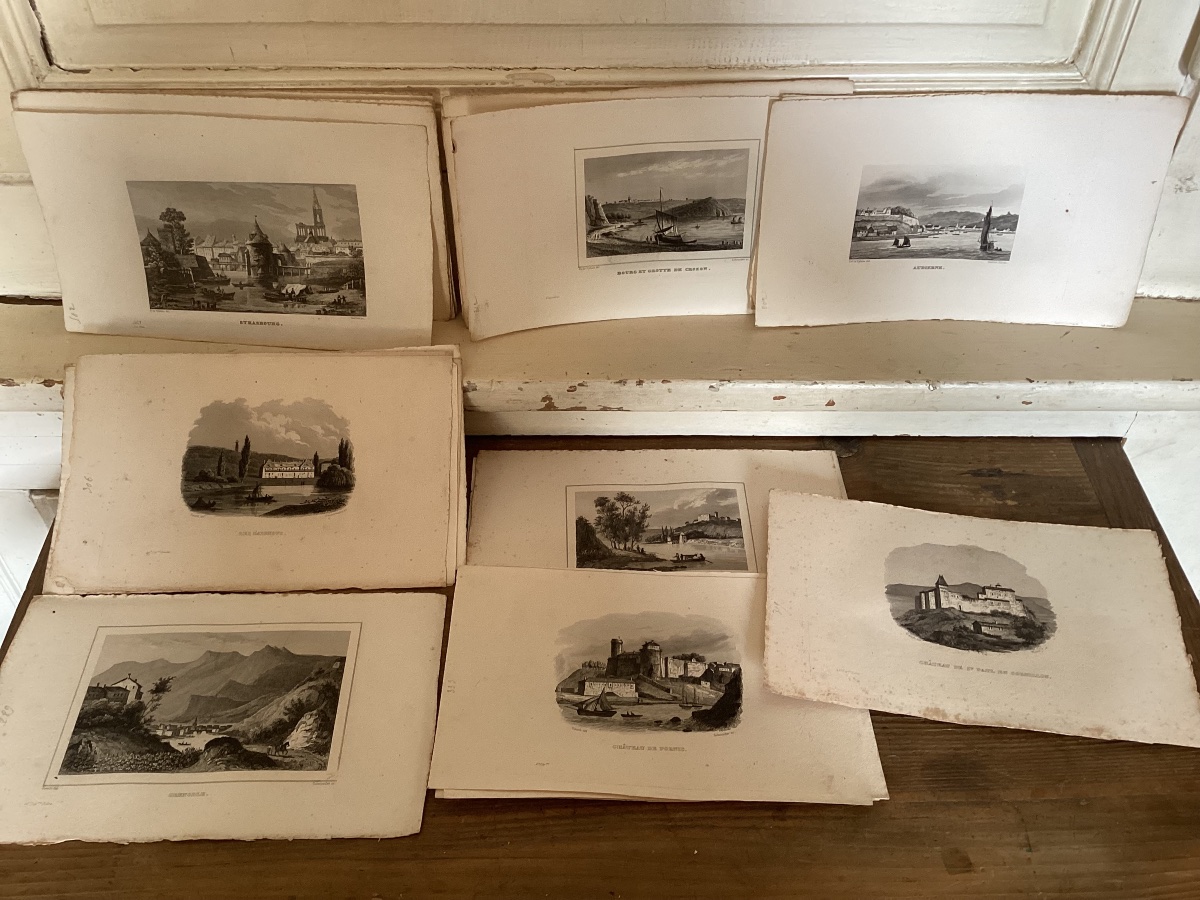 Approximately 900 18th-century Engravings -photo-3