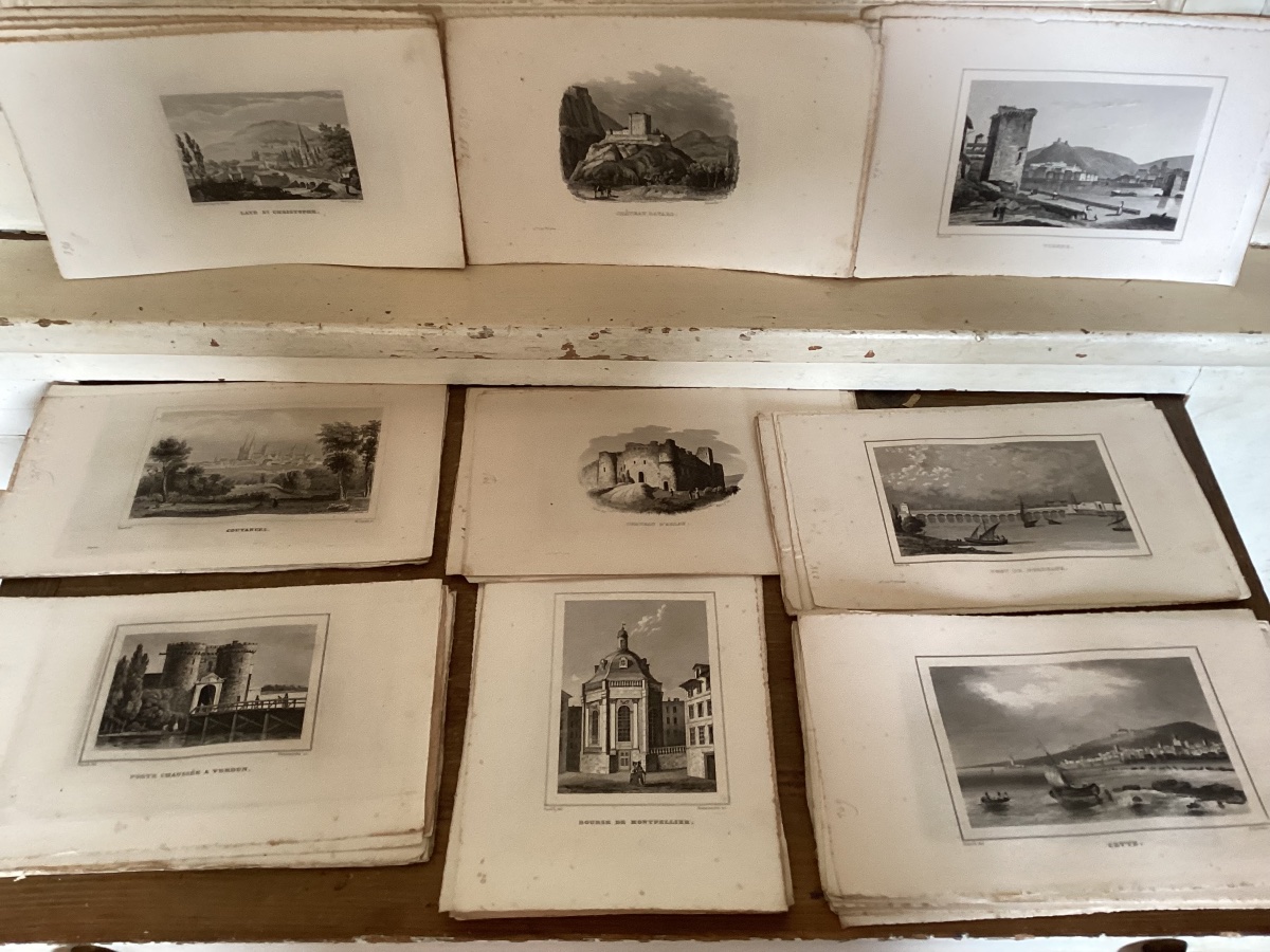 Approximately 900 18th-century Engravings -photo-5
