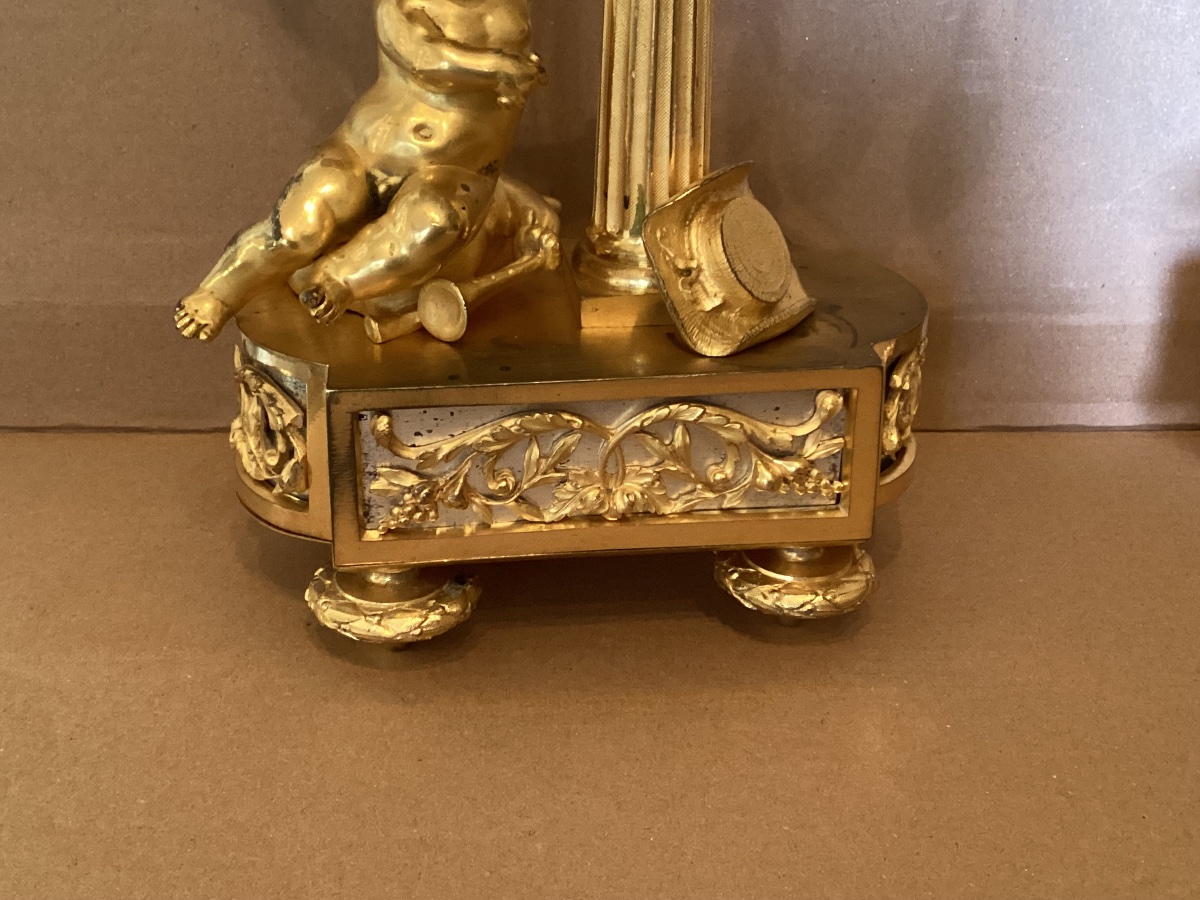 Pair Of Louis XVI Candelabra -photo-2