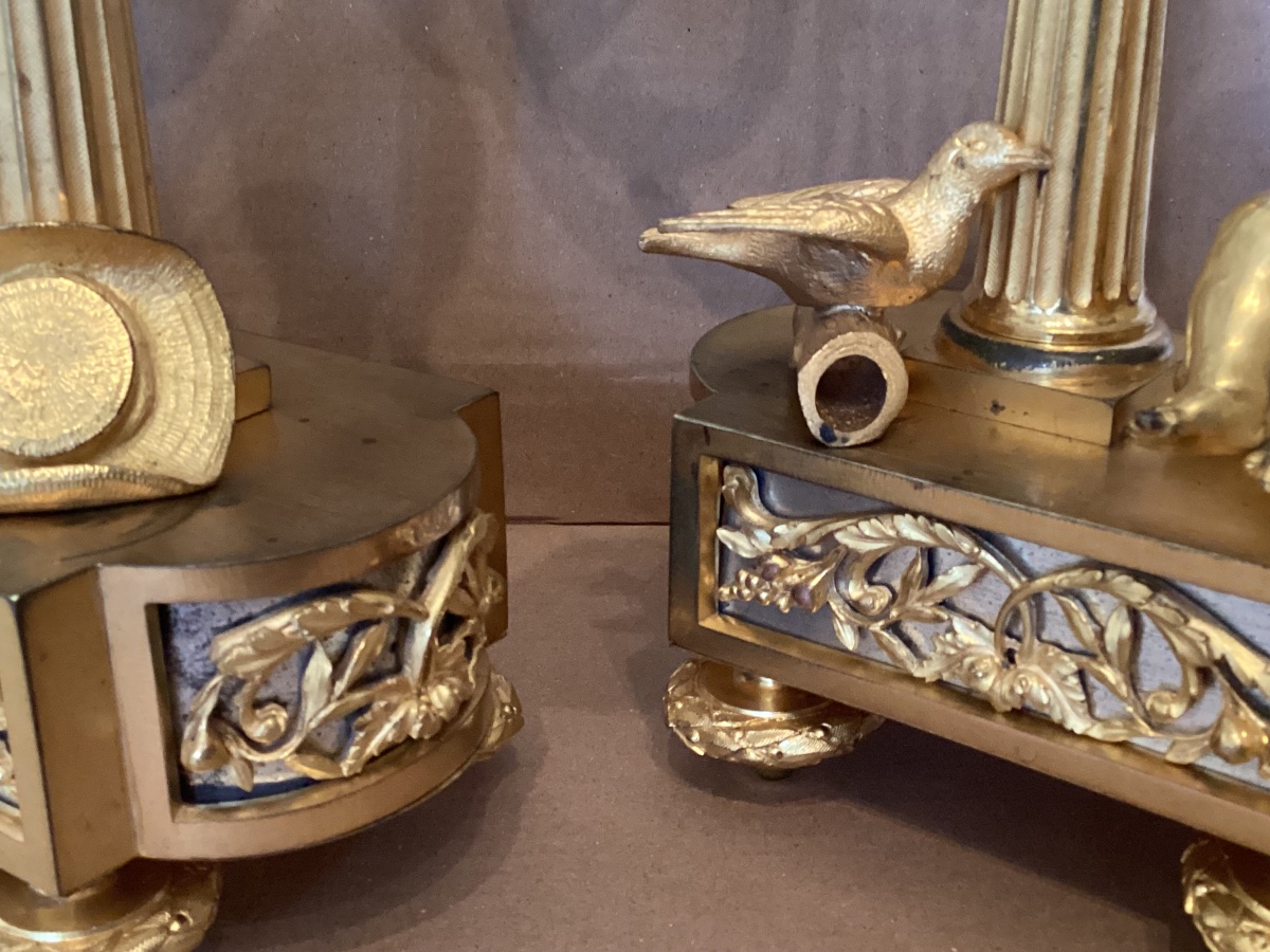Pair Of Louis XVI Candelabra -photo-7