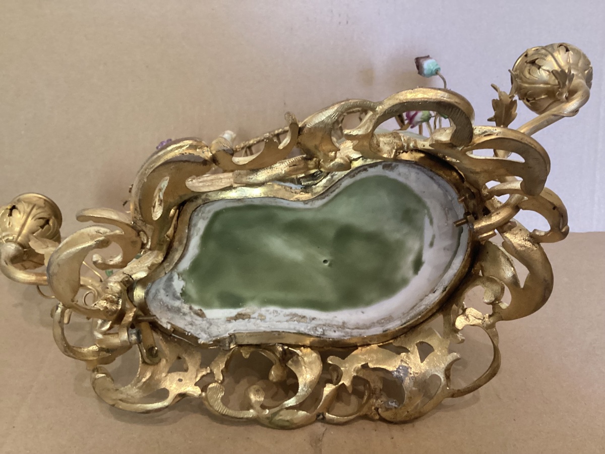 Louis XV Candleholder With Buddha Motif -photo-7