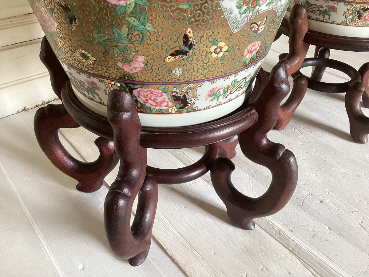 Importante paire de vases chinois -photo-6