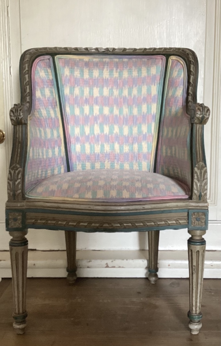 Louis XVI-style Children's Armchair -photo-2