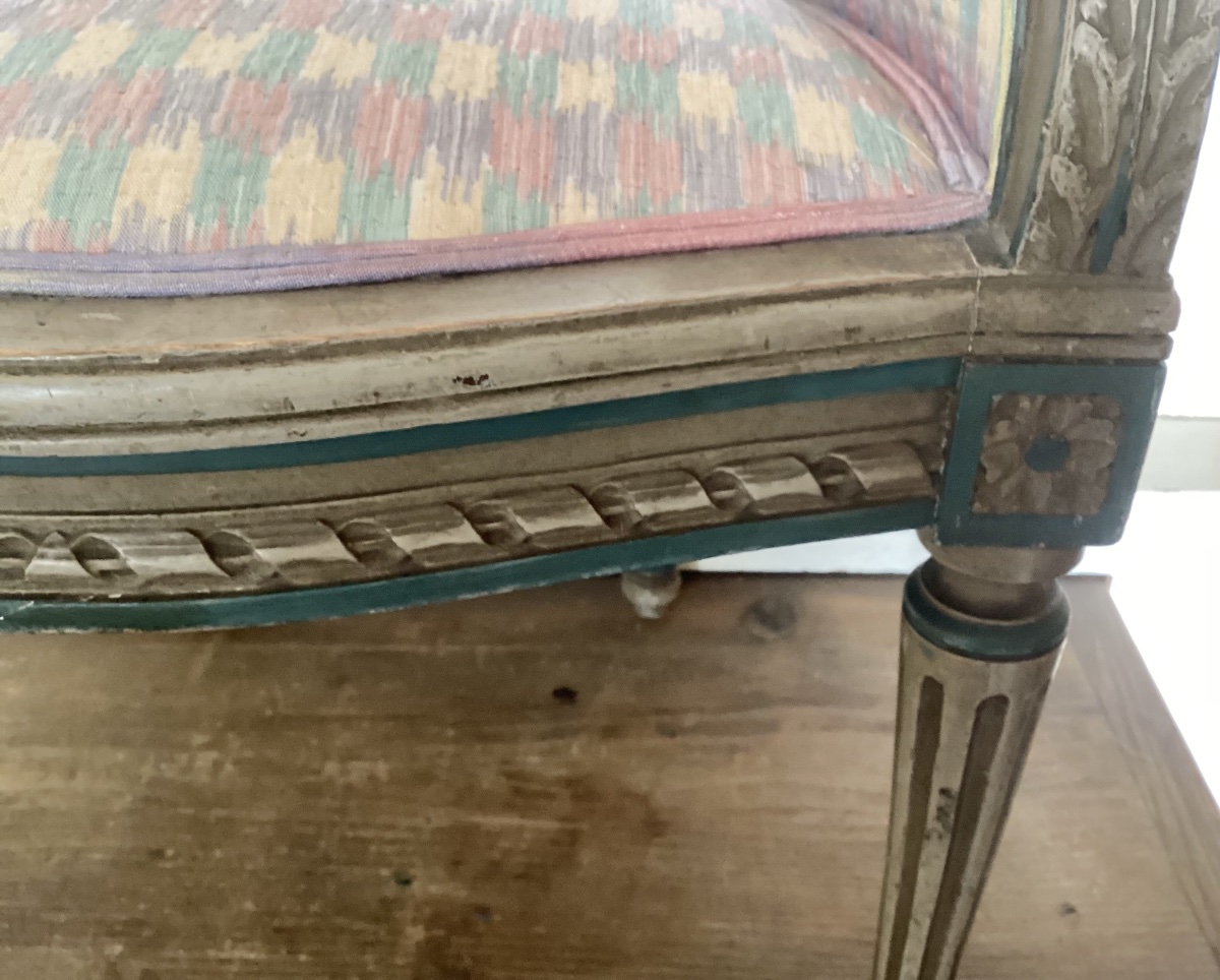 Louis XVI-style Children's Armchair -photo-3