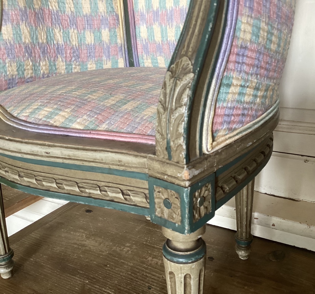 Louis XVI-style Children's Armchair -photo-2