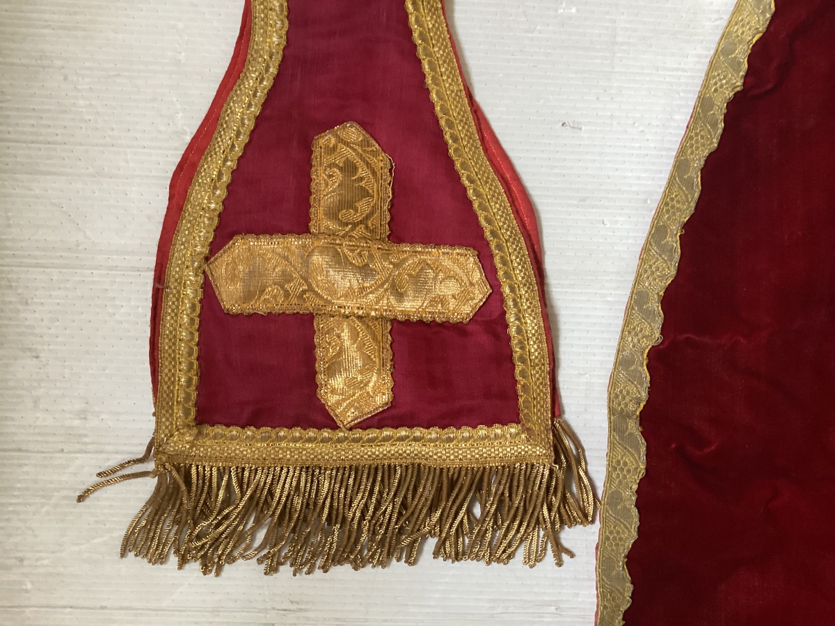 Chasuble With Various Pieces -photo-3