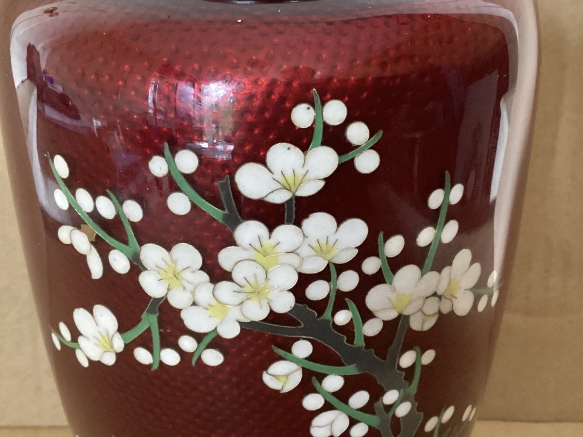 Enameled Vase From Japan-photo-4