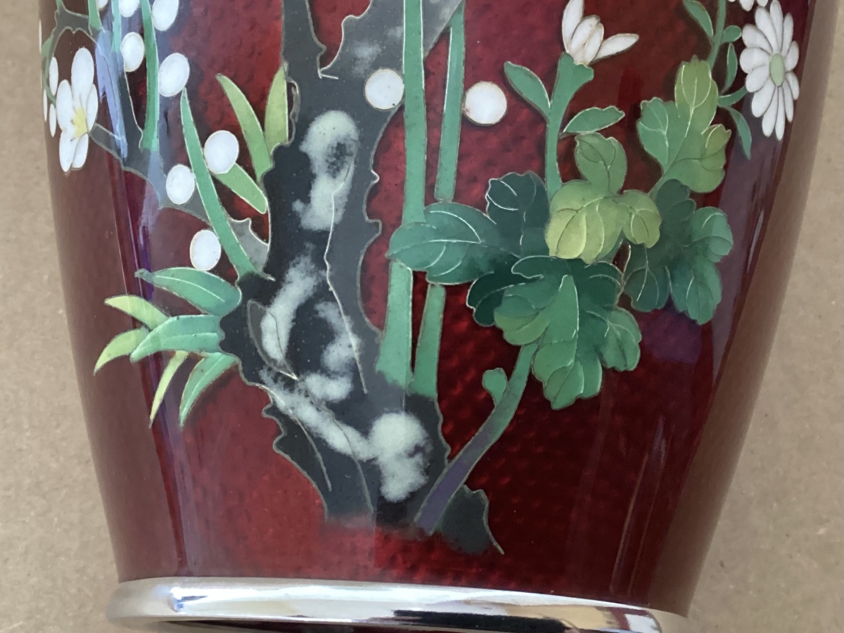 Enameled Vase From Japan-photo-6