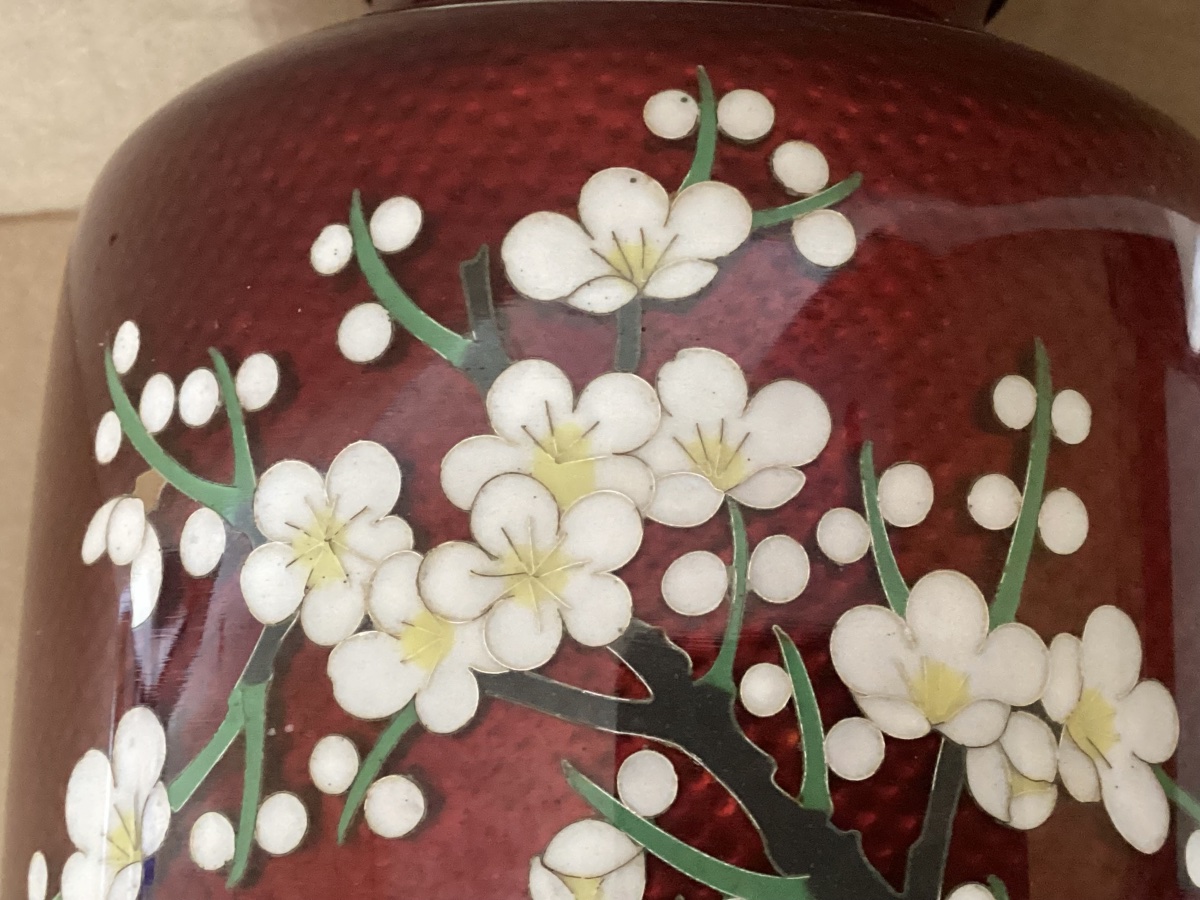 Enameled Vase From Japan-photo-7