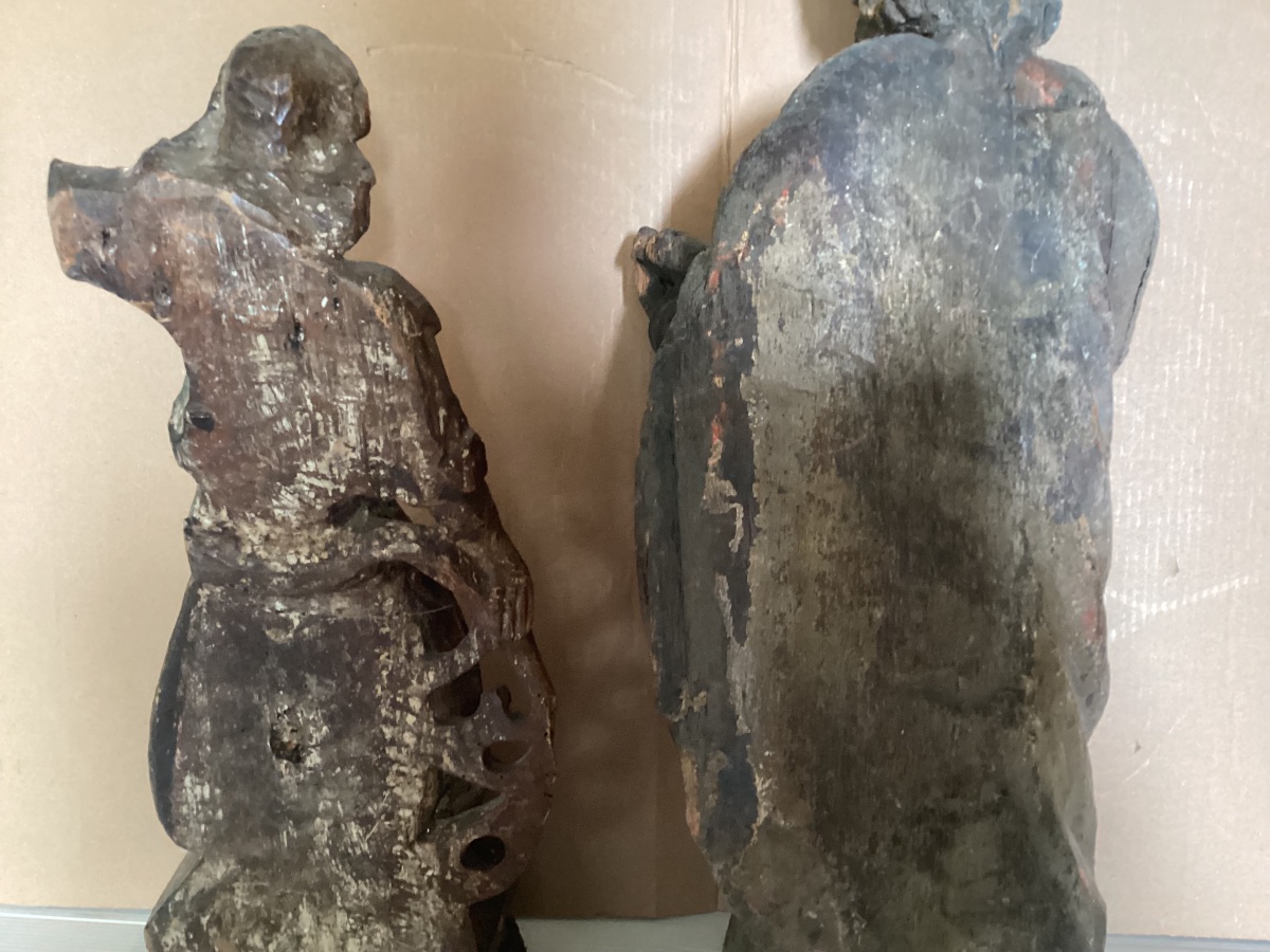 Deux statues anciennes -photo-4