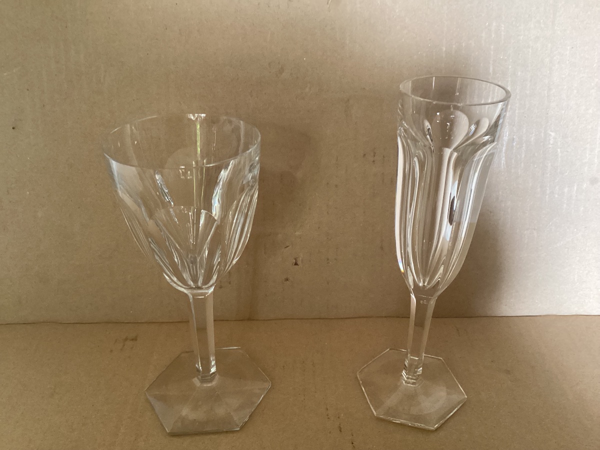 Set Of Ten Baccarat Glasses -photo-2