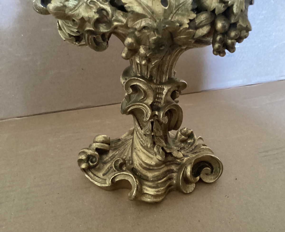 Aiguière en bronze Louis XV -photo-4