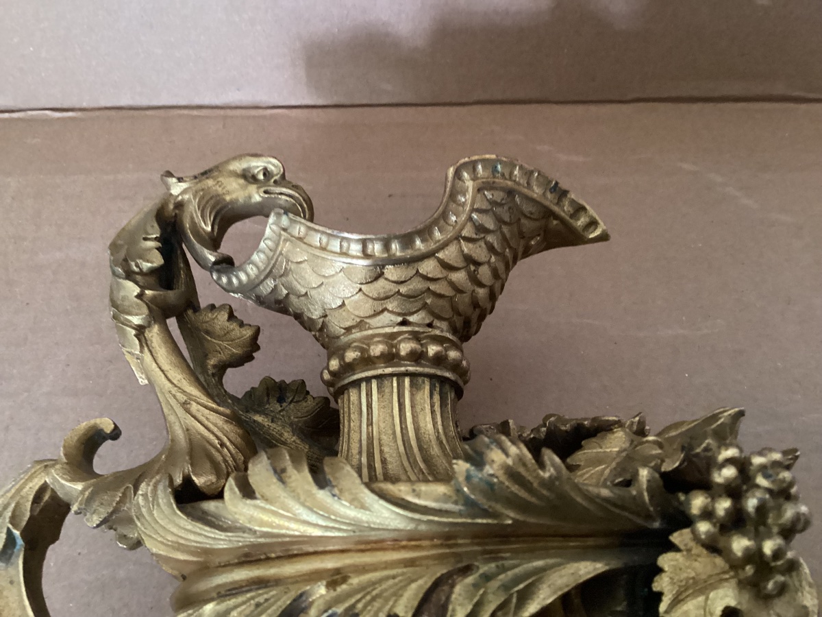 Aiguière en bronze Louis XV -photo-7