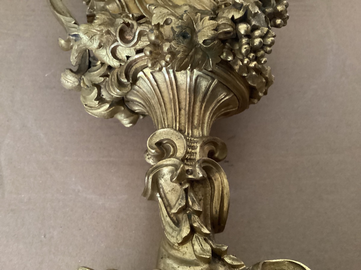 Aiguière en bronze Louis XV -photo-8