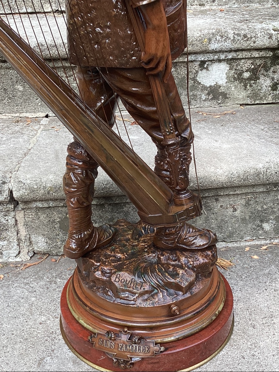 Important bronze signé-photo-3