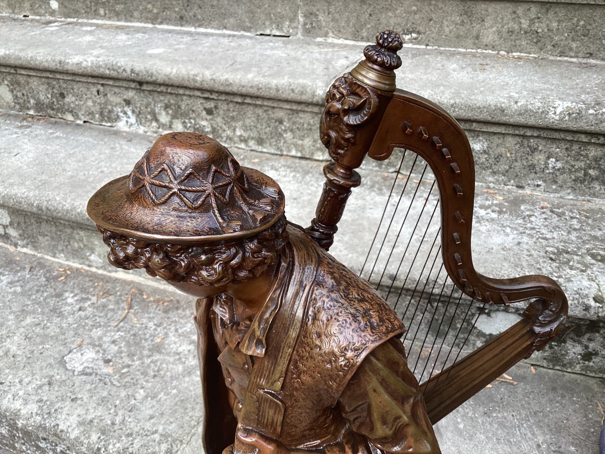 Important bronze signé-photo-2