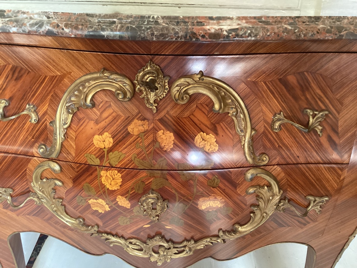Commode sauteuse Louis XV -photo-1