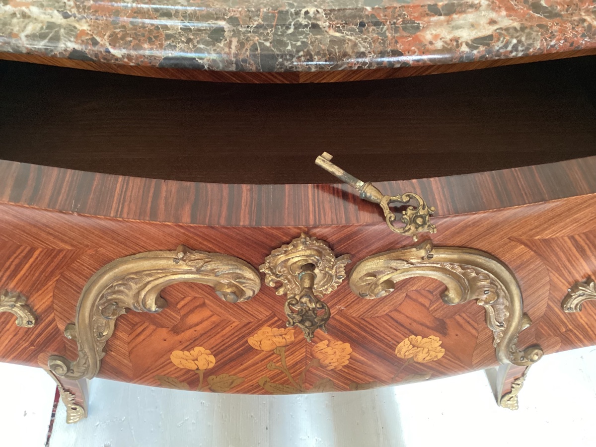 Commode sauteuse Louis XV -photo-6