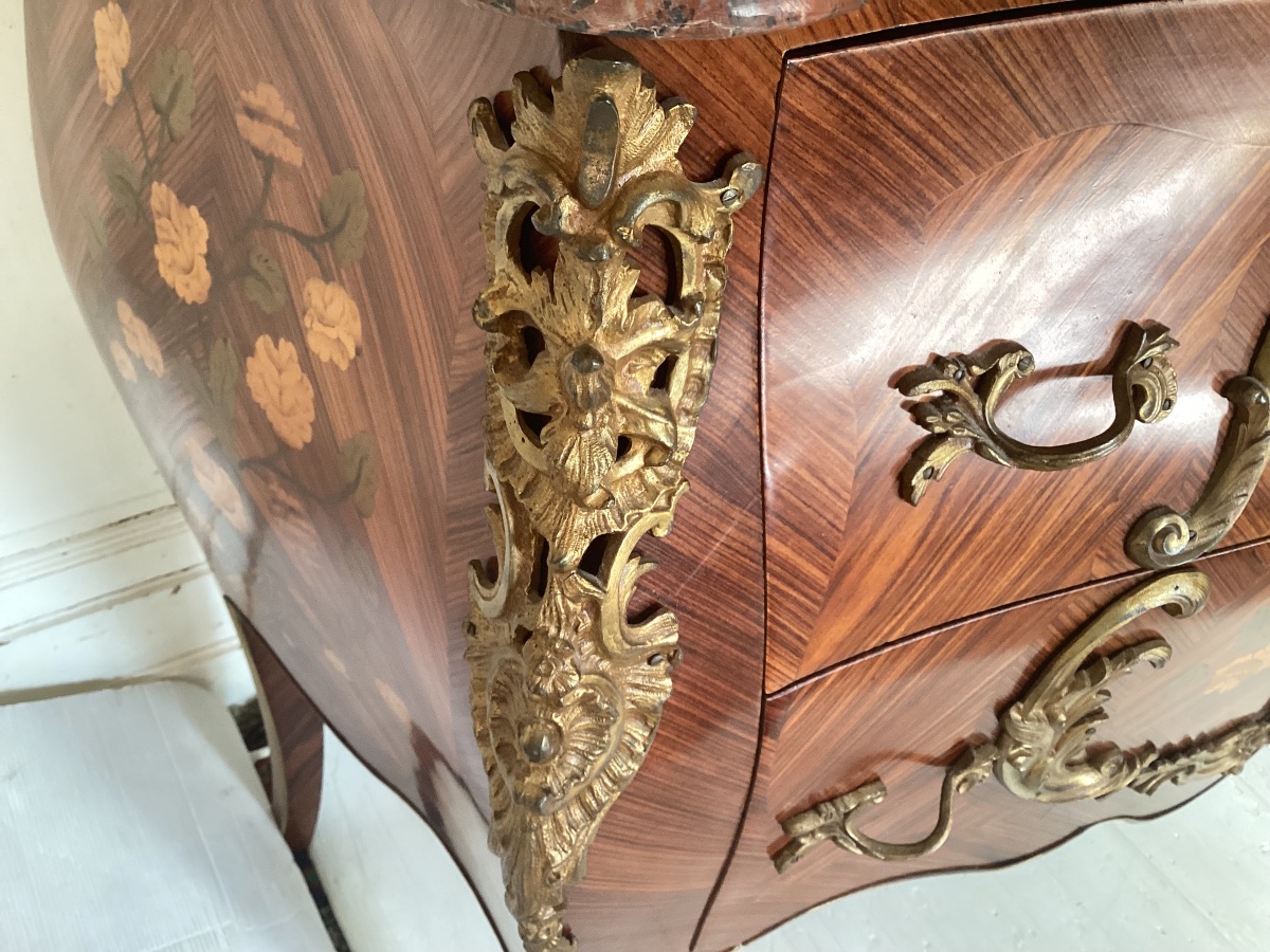 Commode sauteuse Louis XV -photo-7