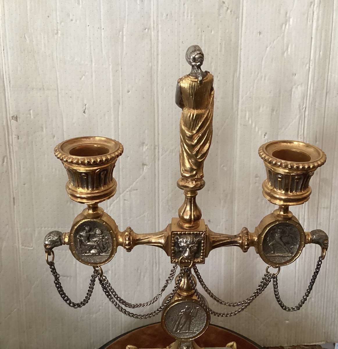Garniture de cheminée 19ème -photo-7