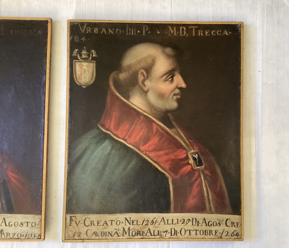 Paire de portraits de pape-photo-1