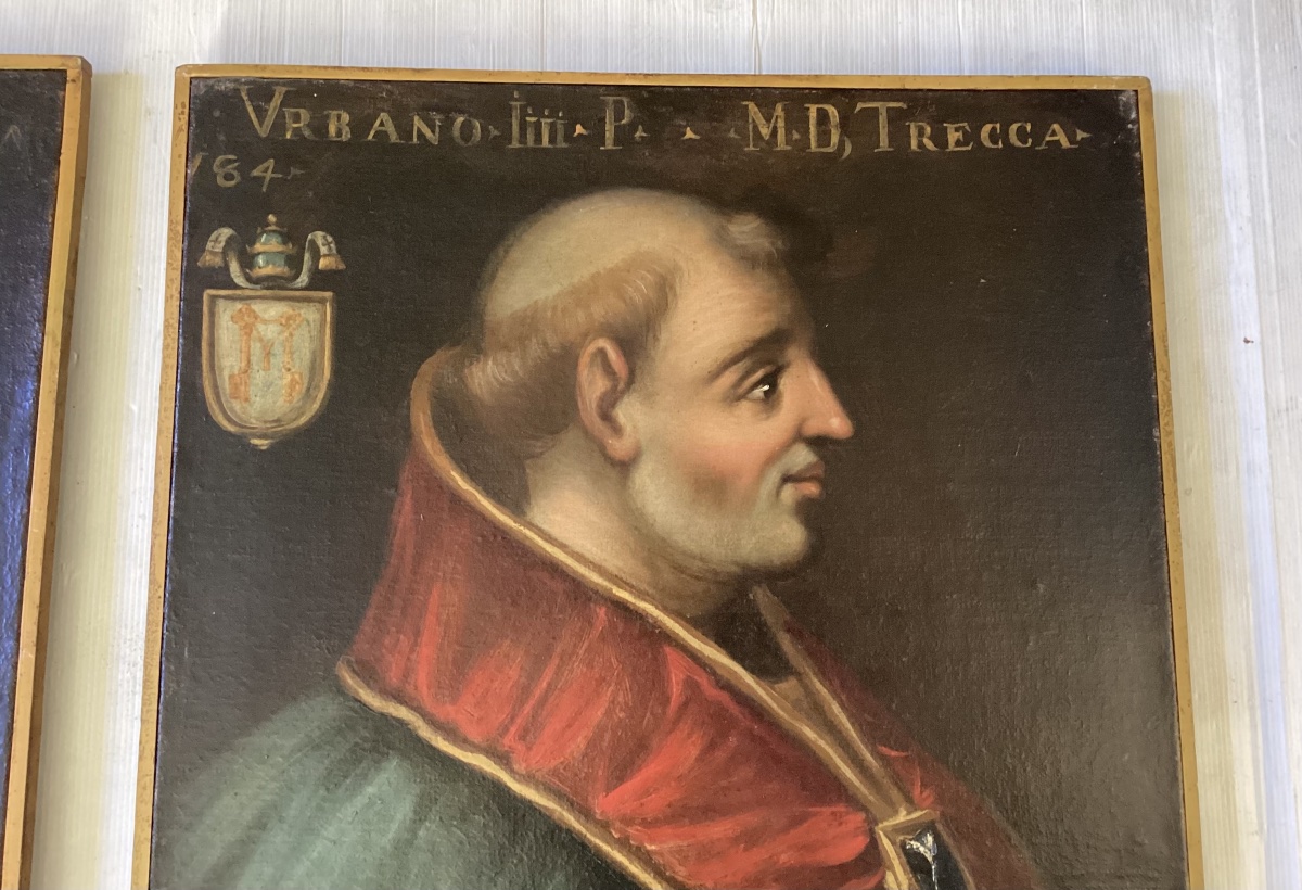 Paire de portraits de pape-photo-2