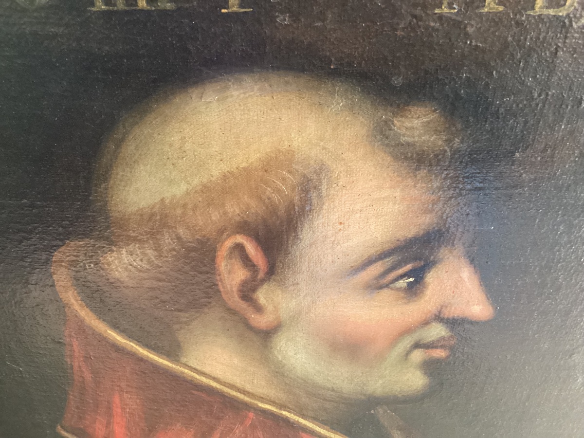 Paire de portraits de pape-photo-7
