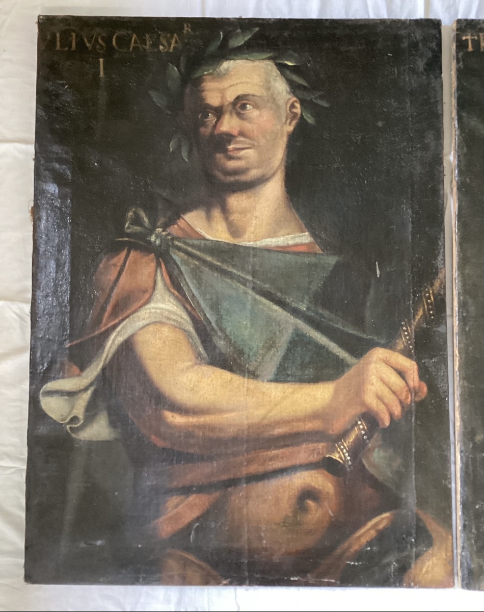Pair Of Portraits Of An Emperor From The Early 17th Century-photo-2