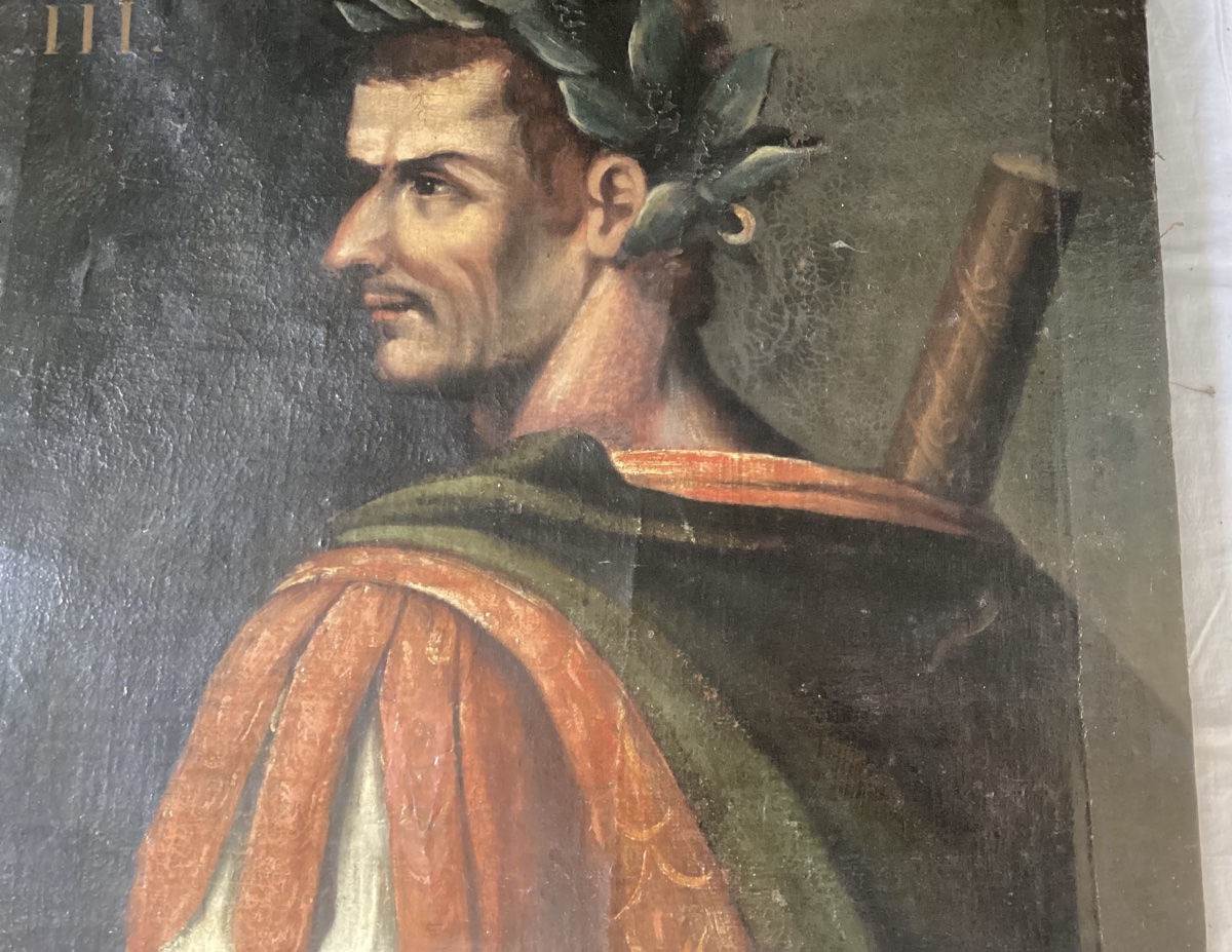 Pair Of Portraits Of An Emperor From The Early 17th Century-photo-5