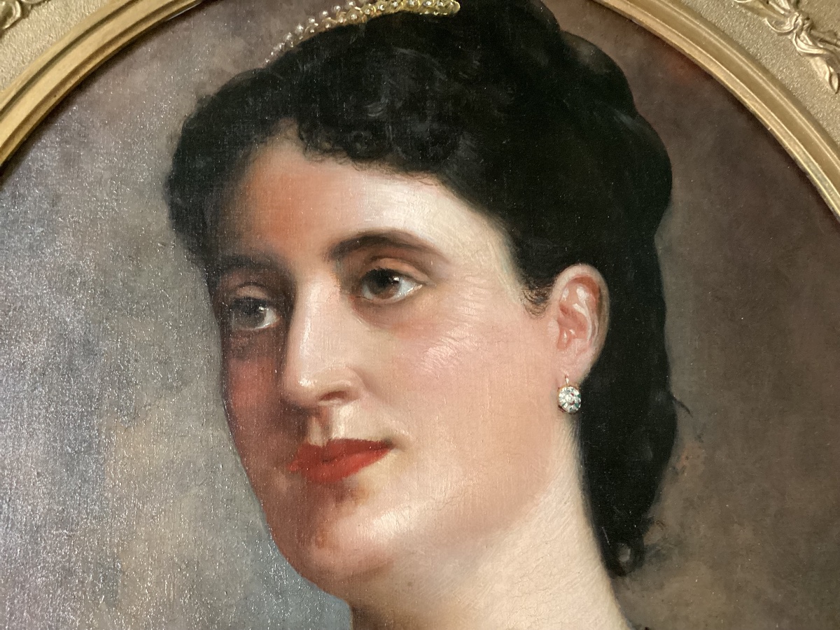 Jules Toulot: Portrait Of A Noblewoman -photo-5