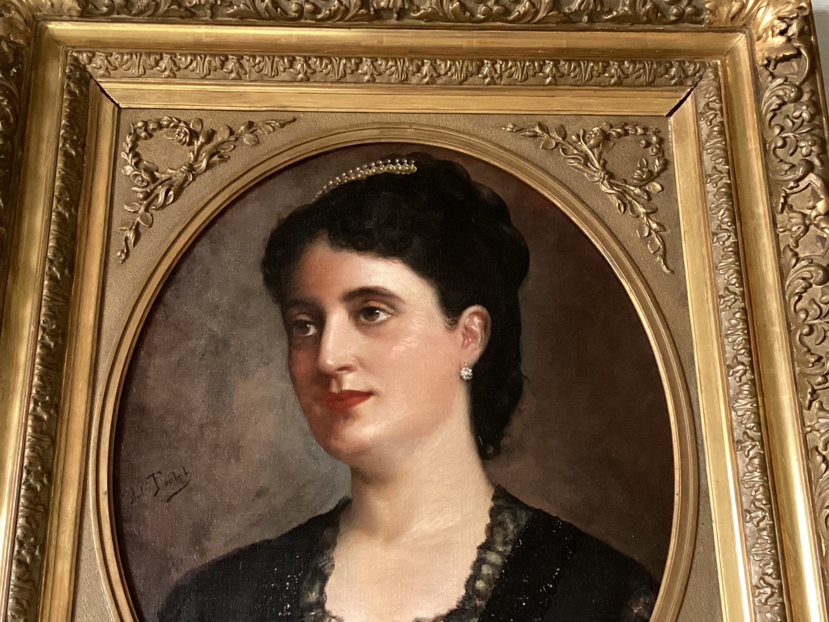Jules Toulot: Portrait Of A Noblewoman -photo-6