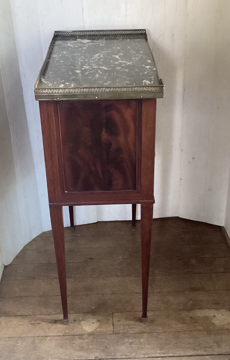 Two-drawer Louis XVI Entryway Chest Of Drawers -photo-3