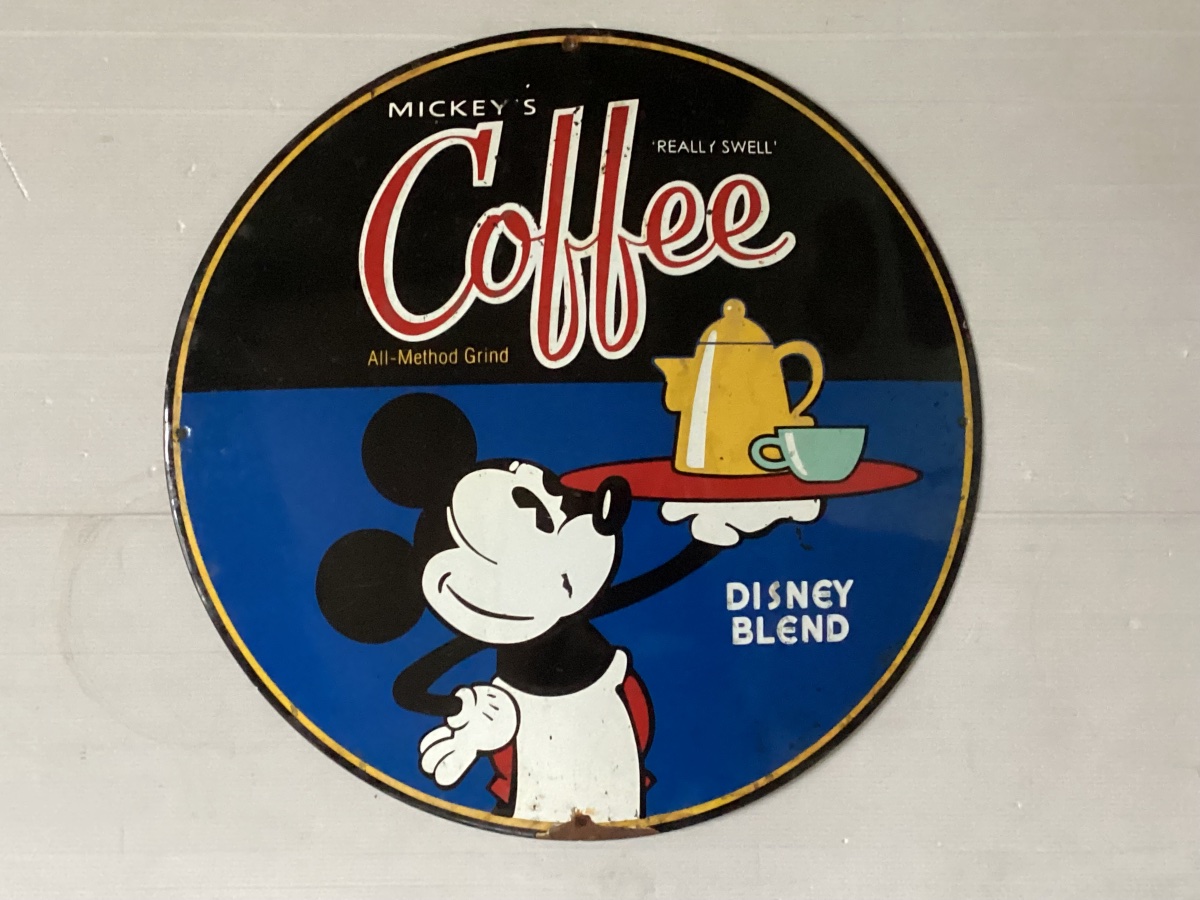 American Enamel Sign 