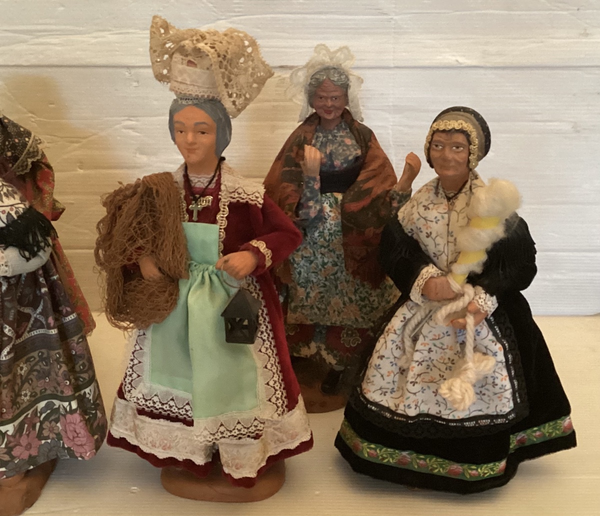 Santons en terre cuite 20ème-photo-2
