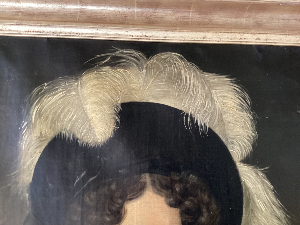Portrait d’une dame de qualité dans l’esprit du 17ème -photo-2