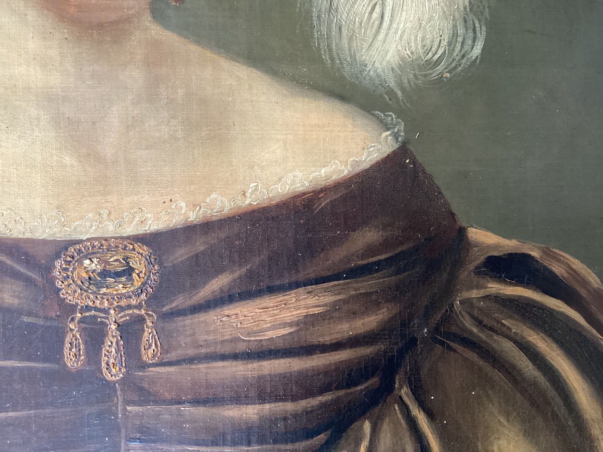 Portrait d’une dame de qualité dans l’esprit du 17ème -photo-4
