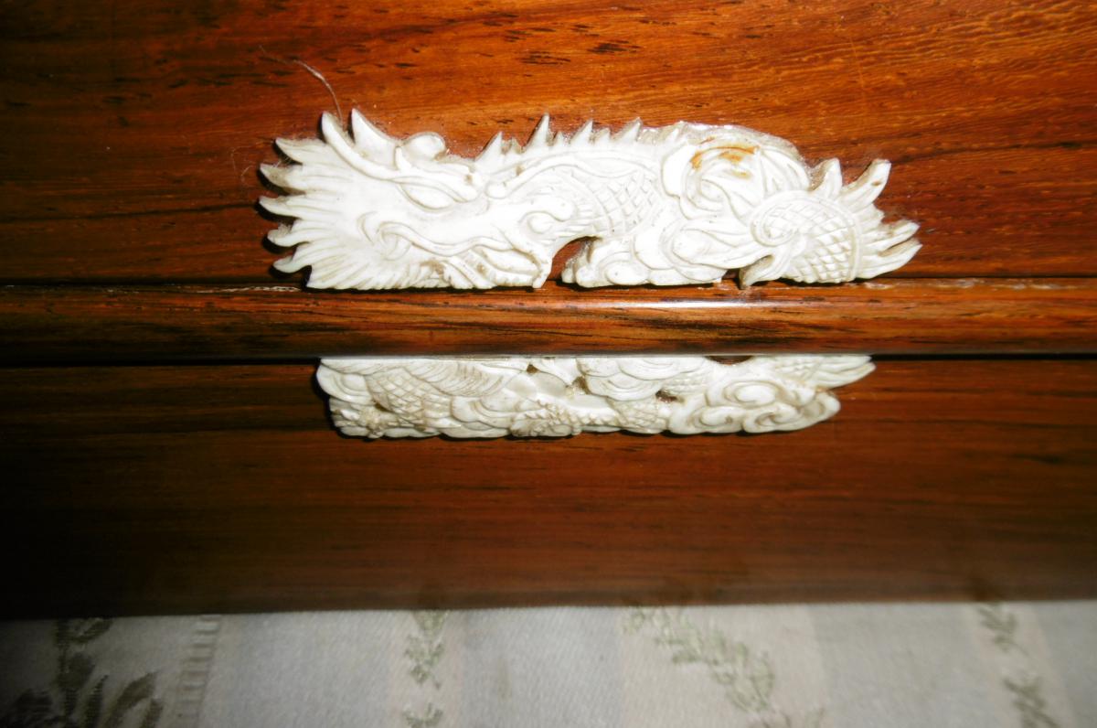 Dresser Box In Rosewood And Ivory-photo-3