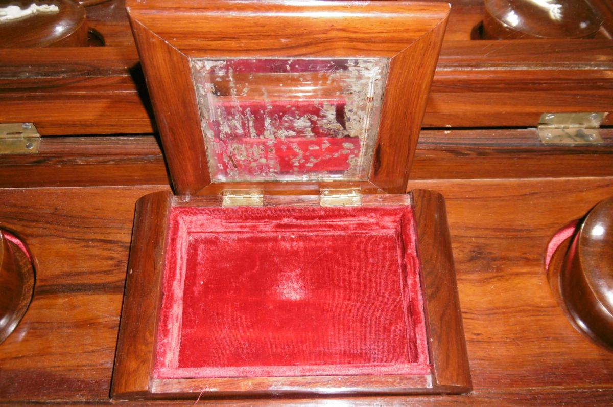 Dresser Box In Rosewood And Ivory-photo-4