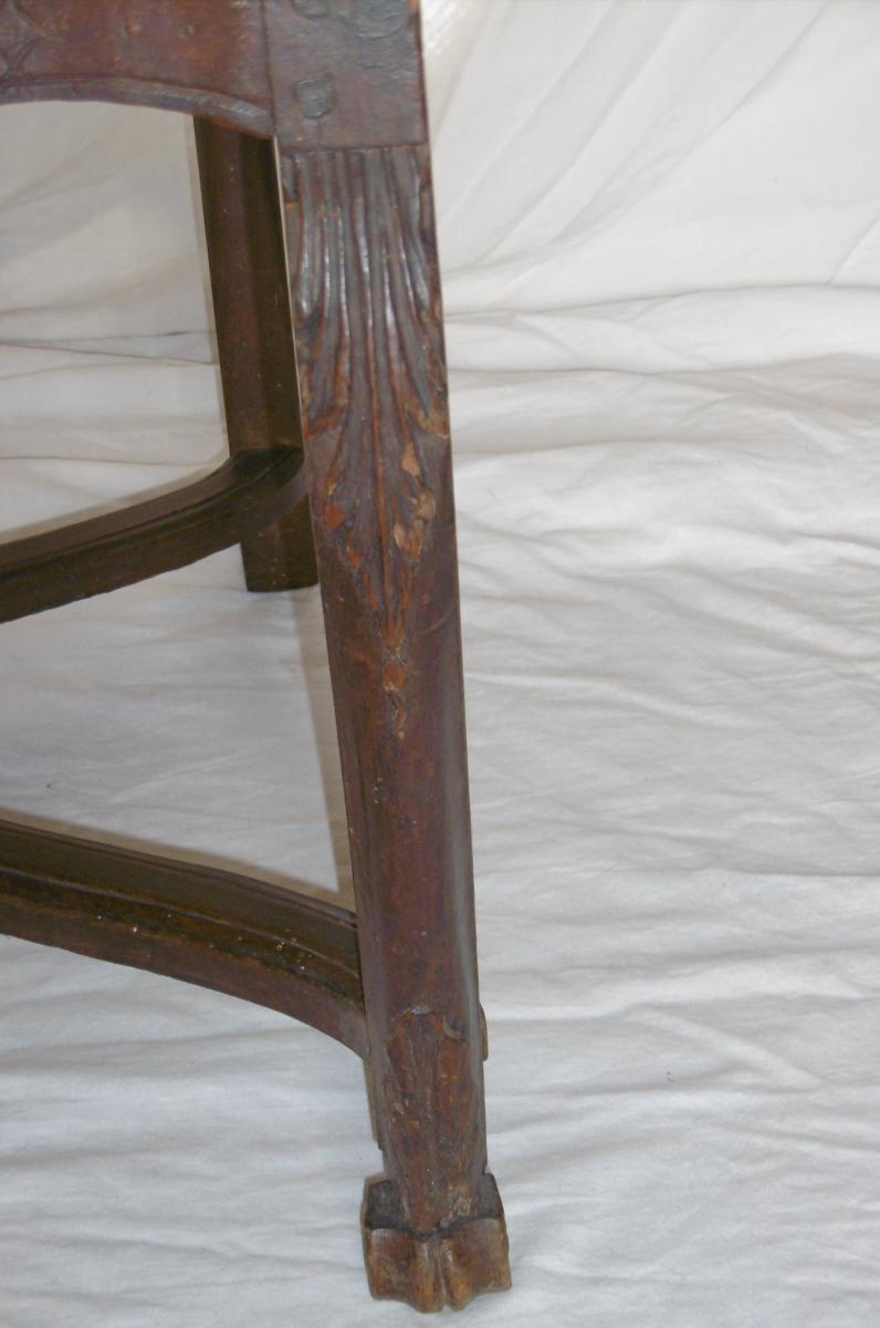 Paire De Fauteuils époque Régence-photo-4