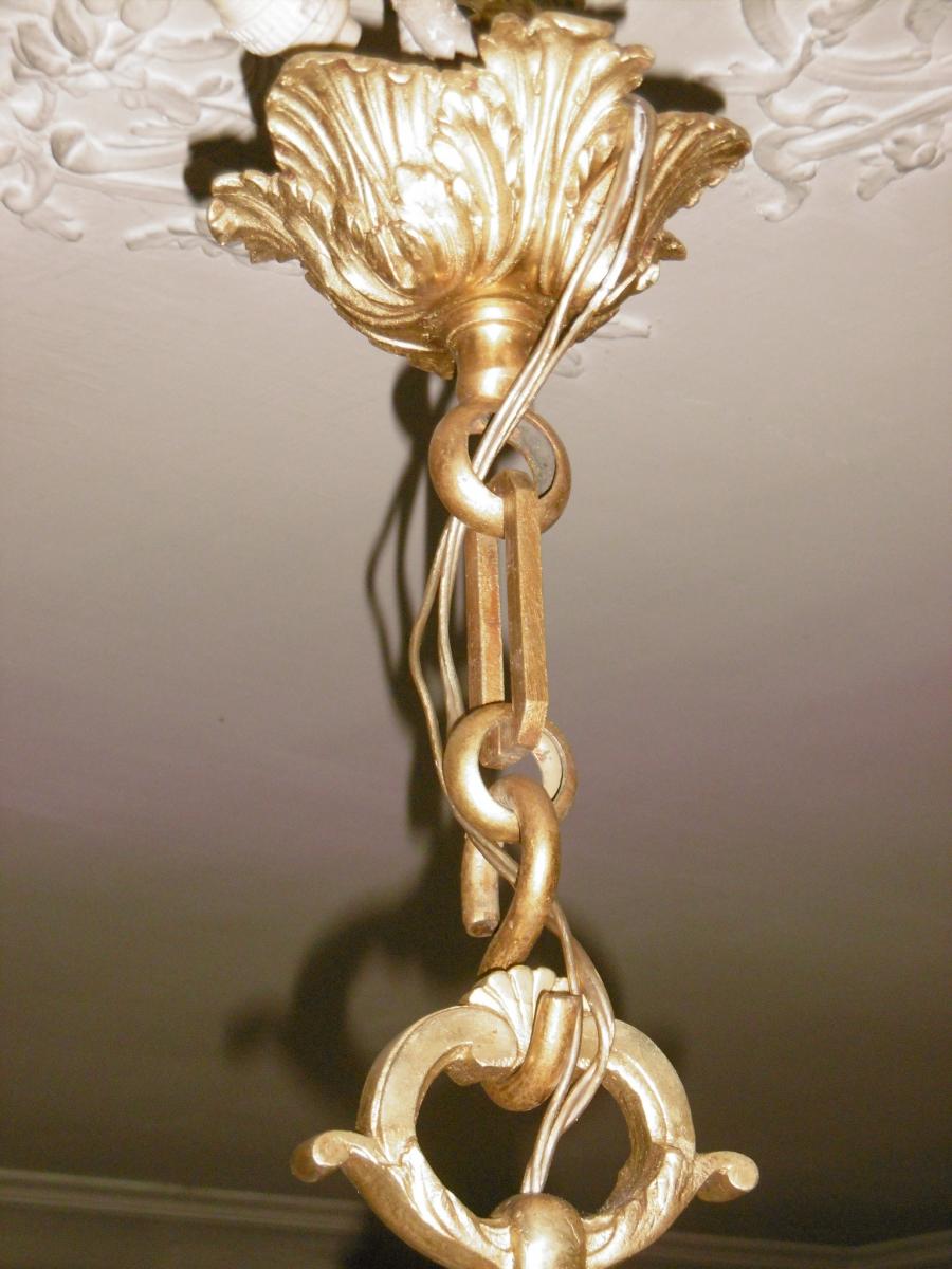 Mazzarin Bronze Chandelier-photo-3