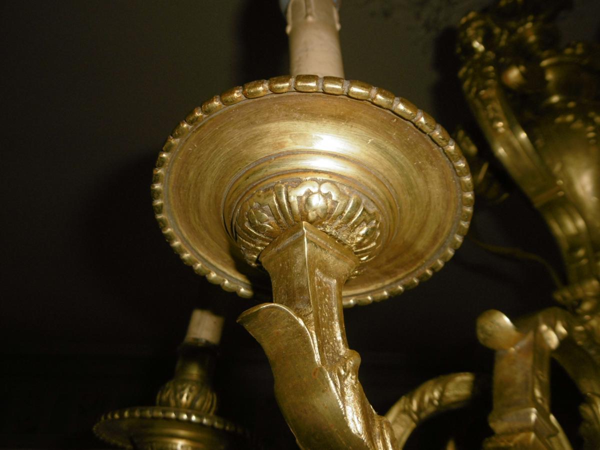 Mazzarin Bronze Chandelier-photo-5