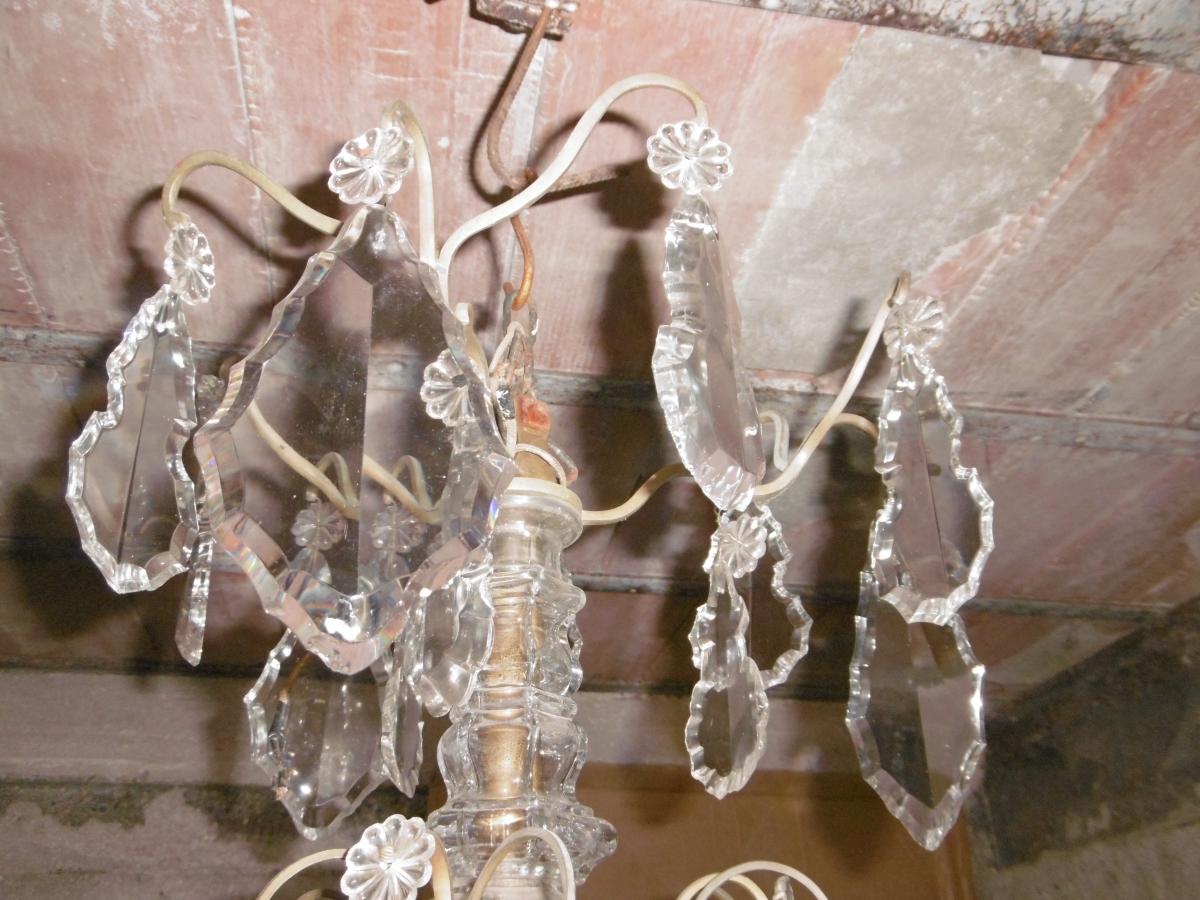 Large Crystal Chandelier-photo-3