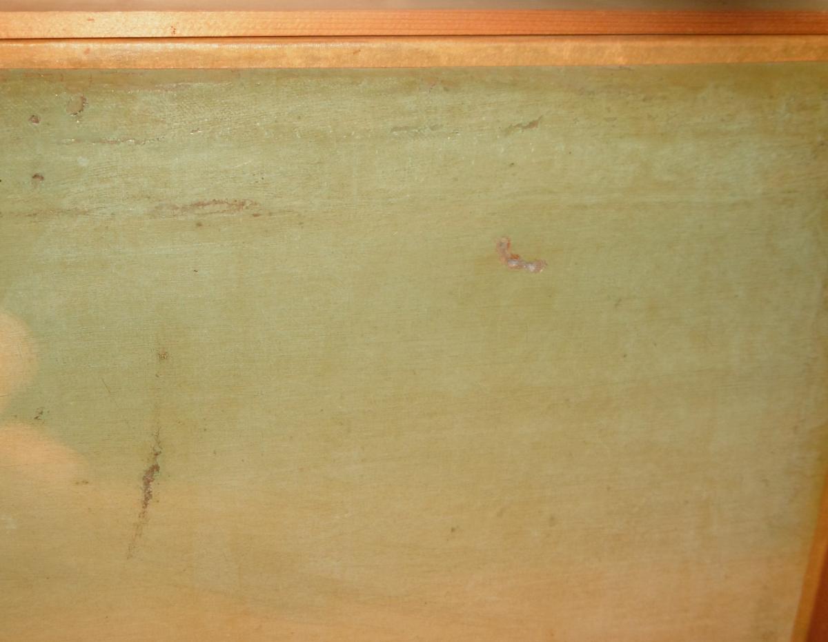 Peinture Paysage XVIIIème-photo-2