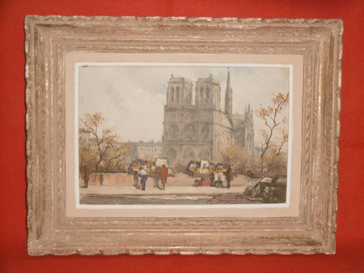 Huile Sur Toile "notre Dame"