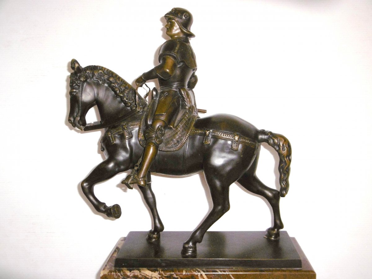 Bronze Statue De Cavalier-photo-2