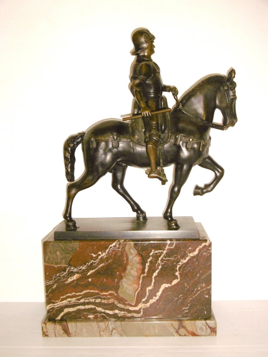 Bronze Statue De Cavalier-photo-4