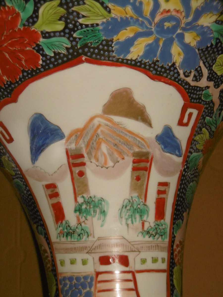 Grand Vase China Nineteenth-photo-4