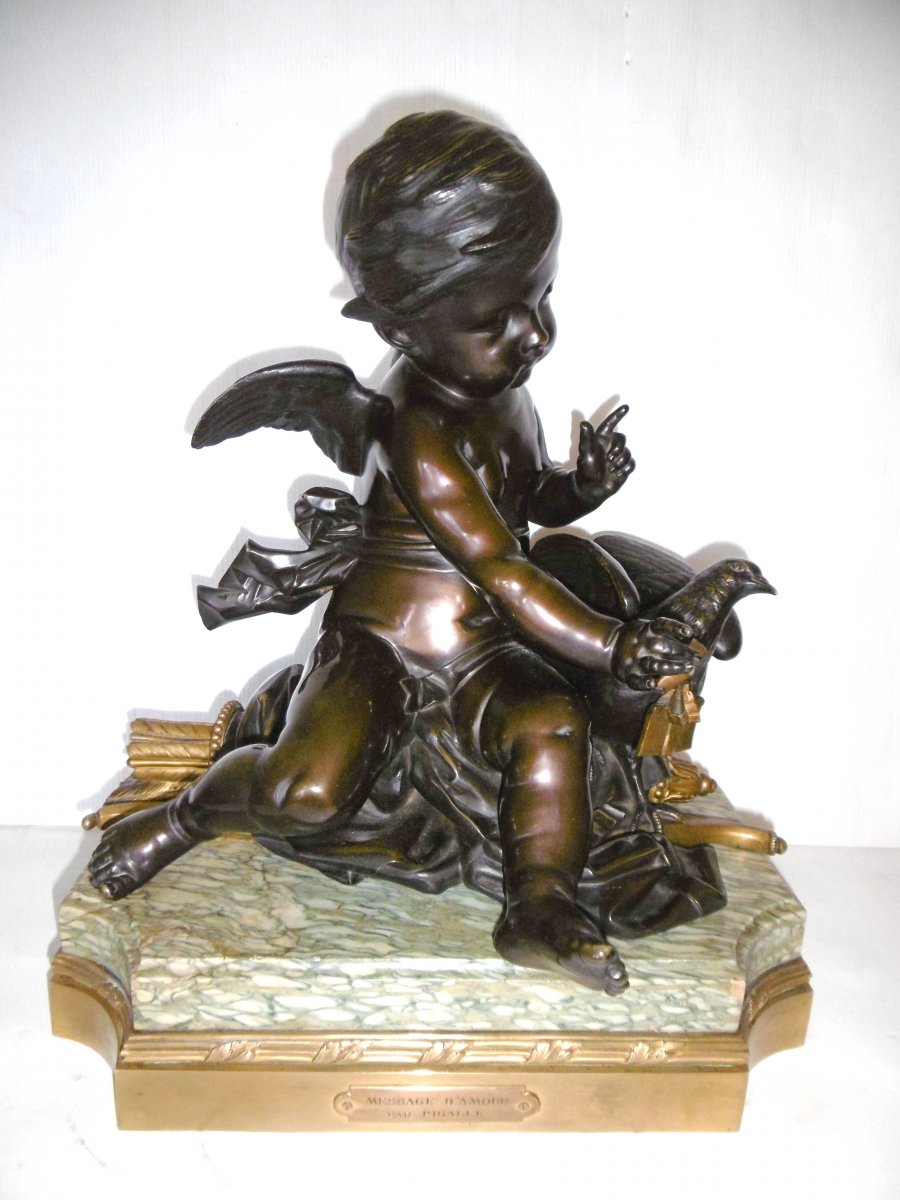 Pigalle Bronze Signed