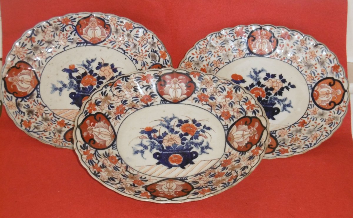 3 Imari Dishes